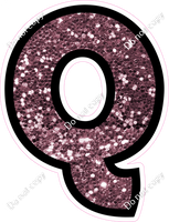 BB 12" Individuals - Mauve Sparkle Q