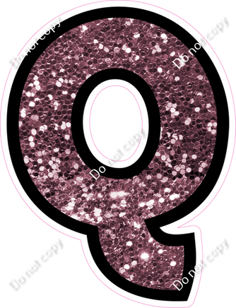 BB 12" Individuals - Mauve Sparkle Q