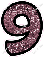 BB 12" Individuals - Mauve Sparkle 9