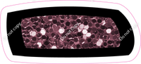BB 12" Individuals - Mauve Sparkle Dash