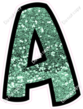 BB 12" Individuals - Sea Foam Sparkle A