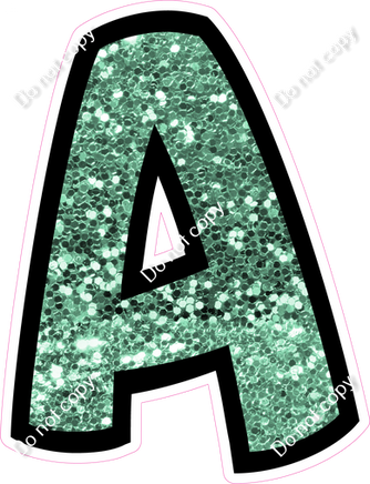 BB 12" Individuals - Sea Foam Sparkle A
