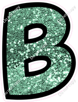 BB 12" Individuals - Sea Foam Sparkle B