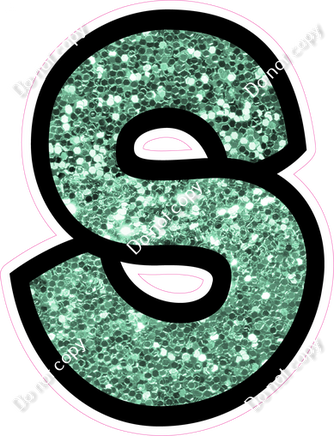 BB 12" Individuals - Sea Foam Sparkle S