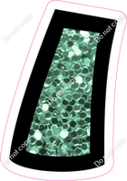 BB 12" Individuals - Sea Foam Sparkle Apostrophe