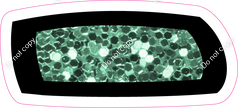 BB 12" Individuals - Sea Foam Sparkle Dash
