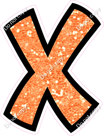 BB 18" Individuals - Amber Sparkle X