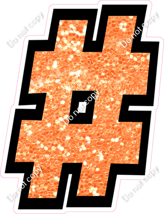 BB 18" Individuals - Amber Sparkle #