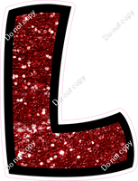 BB 18" Individuals - Crimson Sparkle L