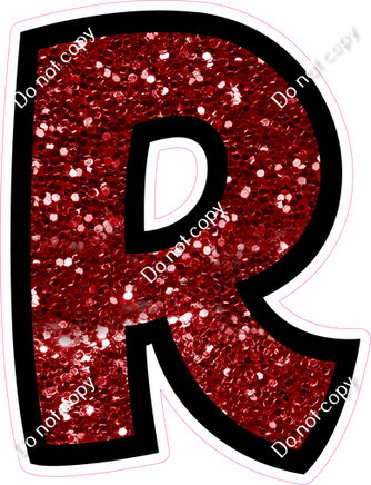 BB 18" Individuals - Crimson Sparkle R