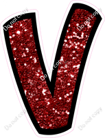 BB 18" Individuals - Crimson Sparkle V