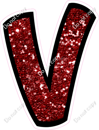BB 18" Individuals - Crimson Sparkle V