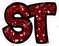 BB 18" Individuals - Crimson Sparkle ST