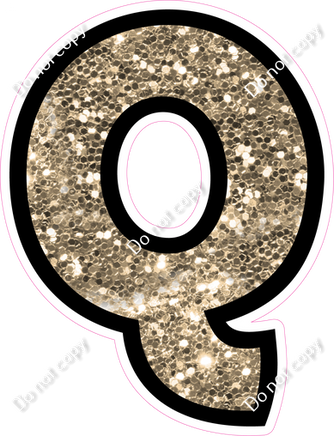 BB 18" Individuals - Khaki Sparkle Q