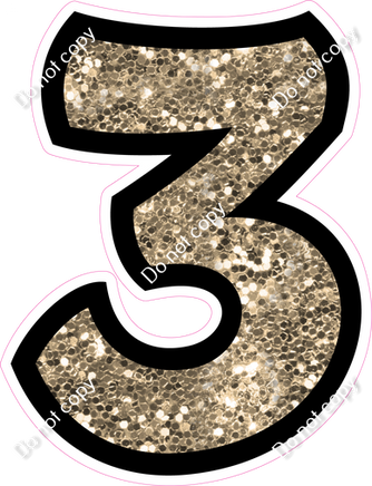 BB 18" Individuals - Khaki Sparkle 3