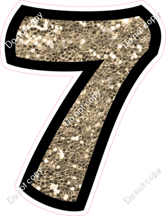 BB 18" Individuals - Khaki Sparkle 7