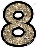 BB 18" Individuals - Khaki Sparkle 8