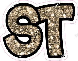BB 18" Individuals - Khaki Sparkle ST