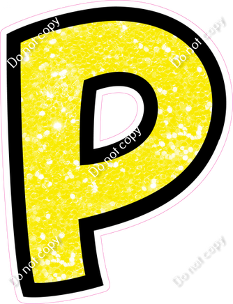 BB 18" Individuals - Lemon Sparkle P