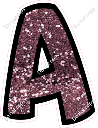 BB 18" Individuals - Mauve Sparkle A