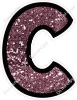 BB 18" Individuals - Mauve Sparkle C
