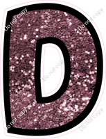 BB 18" Individuals - Mauve Sparkle D