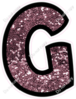 BB 18" Individuals - Mauve Sparkle G
