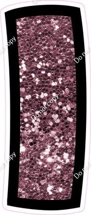 BB 18" Individuals - Mauve Sparkle I
