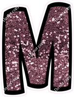 BB 18" Individuals - Mauve Sparkle M