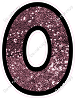 BB 18" Individuals - Mauve Sparkle O
