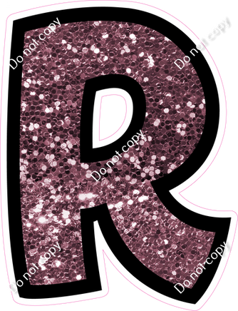 BB 18" Individuals - Mauve Sparkle R