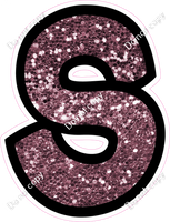 BB 18" Individuals - Mauve Sparkle S