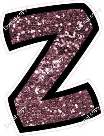 BB 18" Individuals - Mauve Sparkle Z