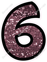 BB 18" Individuals - Mauve Sparkle 6