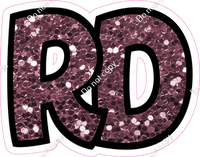 BB 18" Individuals - Mauve Sparkle RD