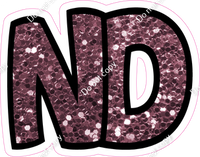 BB 18" Individuals - Mauve Sparkle ND