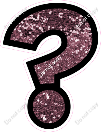 BB 18" Individuals - Mauve Sparkle ?