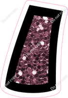 BB 18" Individuals - Mauve Sparkle Apostrophe