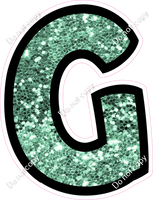 BB 18" Individuals - Sea Foam Sparkle G