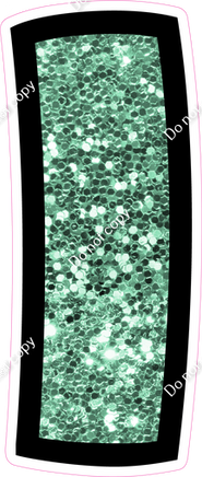 BB 18" Individuals - Sea Foam Sparkle I