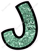 BB 18" Individuals - Sea Foam Sparkle J