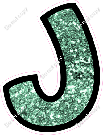 BB 18" Individuals - Sea Foam Sparkle J