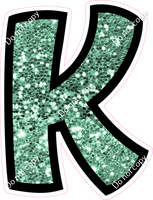 BB 18" Individuals - Sea Foam Sparkle K