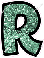 BB 18" Individuals - Sea Foam Sparkle R
