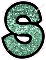 BB 18" Individuals - Sea Foam Sparkle S