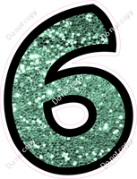 BB 18" Individuals - Sea Foam Sparkle 6