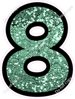 BB 18" Individuals - Sea Foam Sparkle 8