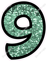 BB 18" Individuals - Sea Foam Sparkle 9