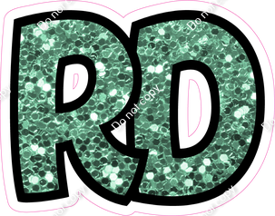 BB 18" Individuals - Sea Foam Sparkle RD