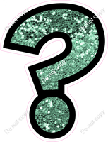 BB 18" Individuals - Sea Foam Sparkle ?